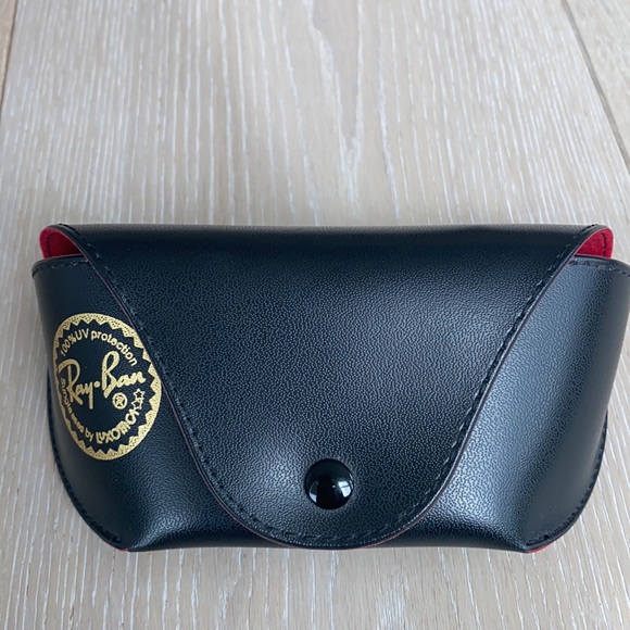 RayBan aviator silver grey sunglasses case& cloth - Picture 8 of 9